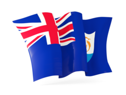 anguilla waving flag 256