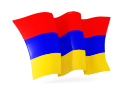 armenia waving flags
