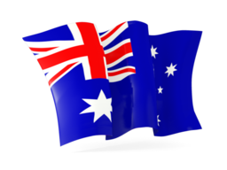 australia waving flag 256