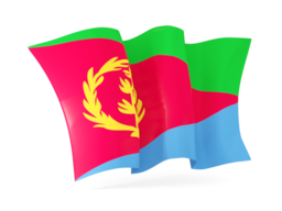 eritrea waving flags