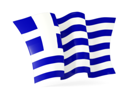 greece waving flags
