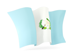 guatemala waving flags
