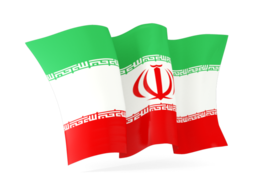iran waving flags