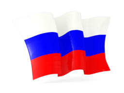 russia waving flags