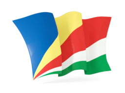 seychelles waving flags