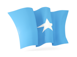 somalia waving flags